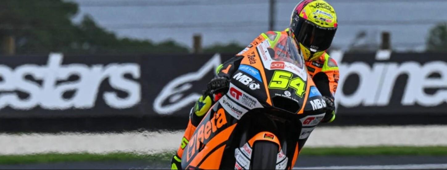 Moto2:  Aldeguer joga Canet fora no fim e vence na Austrália; Moreira é 5º