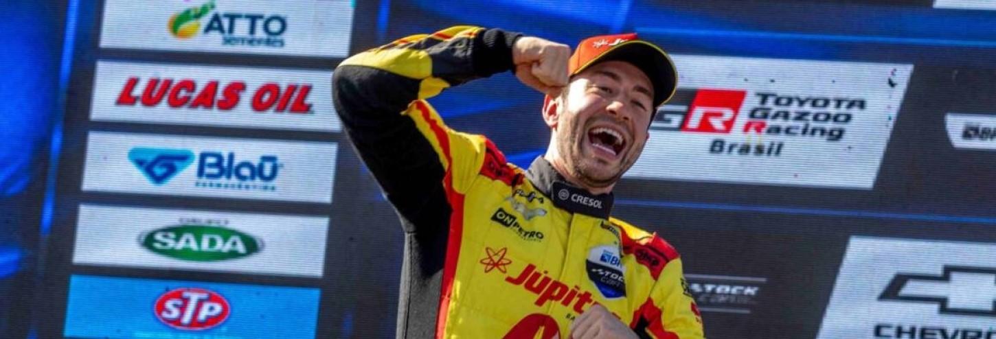 Stock Car: Gabriel Casagrande chega em terceiro e conquista o tricampeonato