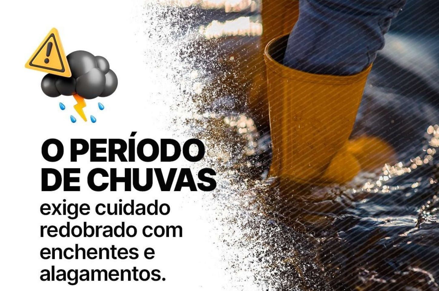 SES orienta população sobre prevenção de doenças causadas por alagamentos