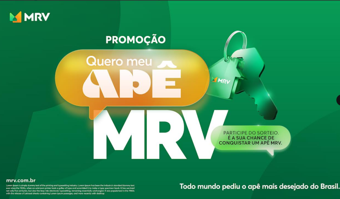 MRV atende a pedido do público e lança sorteio inédito de apartamento