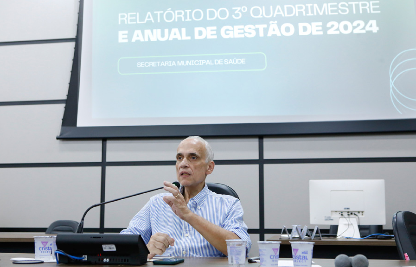 Prefeitura de Maringá apresenta relatório de gestão e prestação de contas do terceiro quadrimestre de 2024 da Saúde