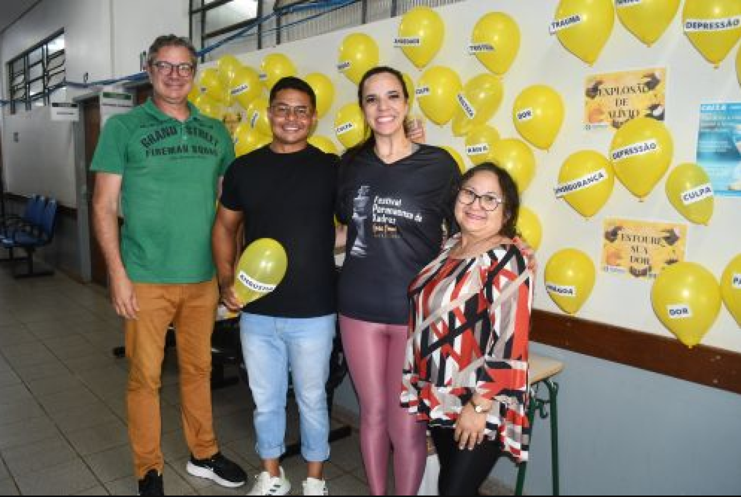 Secretaria de Cultura, Esporte e Lazer promove ação em alusão ao Setembro Amarelo
