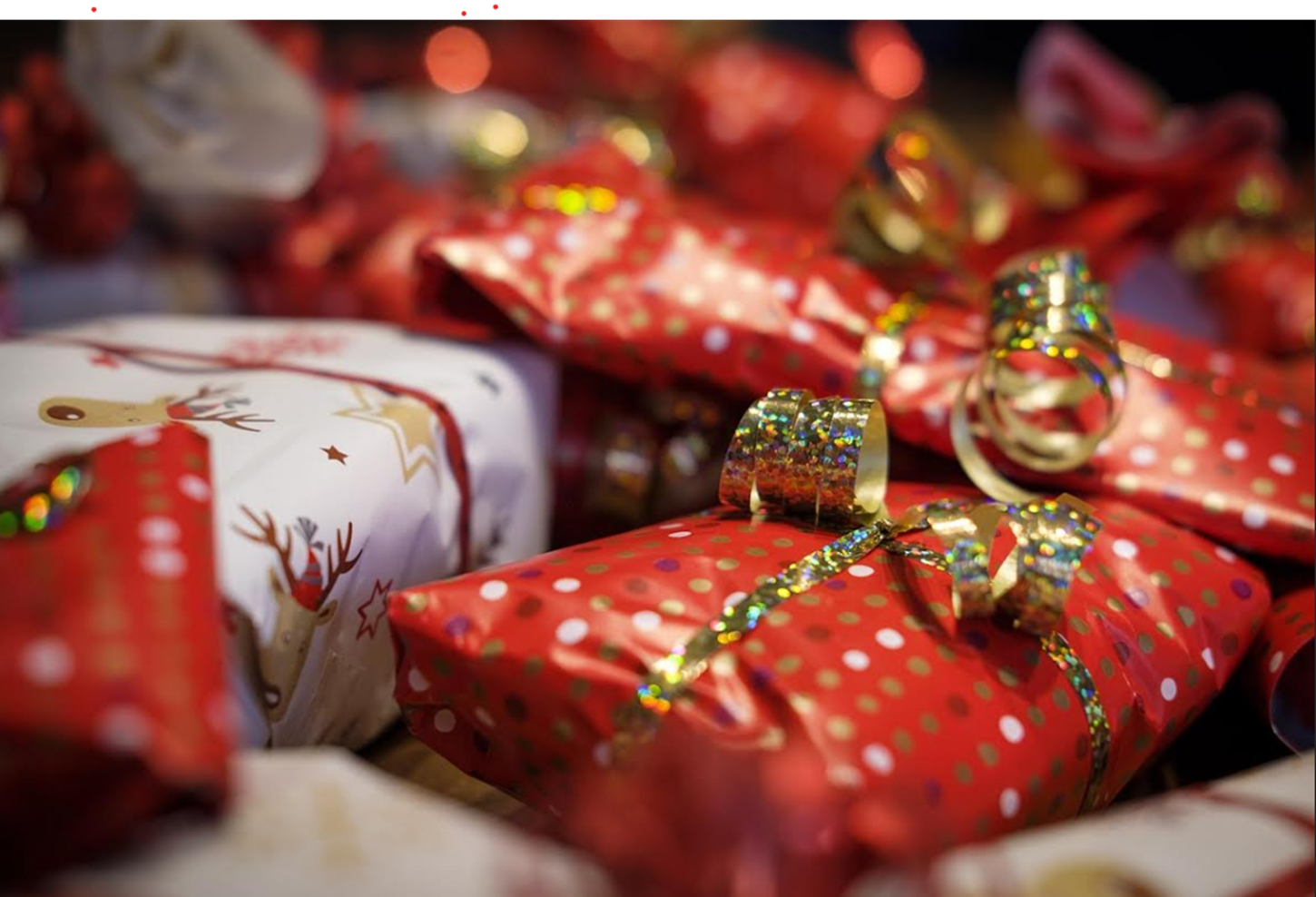 Presentes de natal que trazem boas energias.