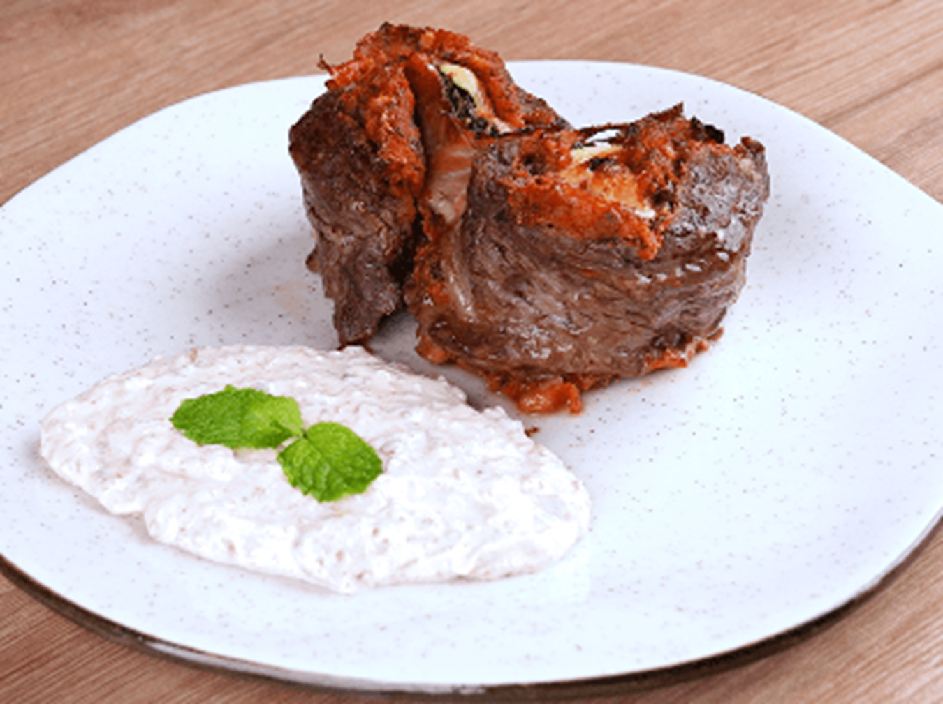 Carne Recheada com Espinafre